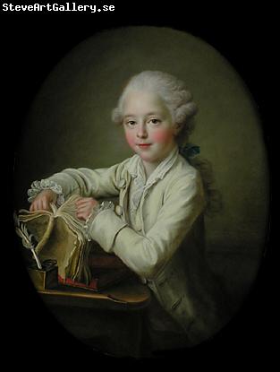 Francois-Hubert Drouais Portrait of marquis de Briges, aged 7